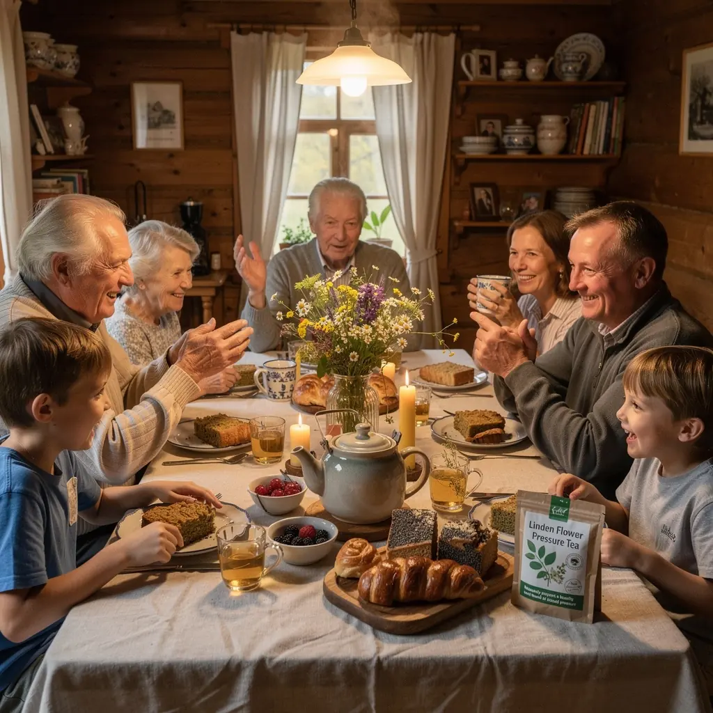 Liepos žiedų arbata, pilna saldžių gėlių aromatų, puikiai tinka širdies sveikatai.